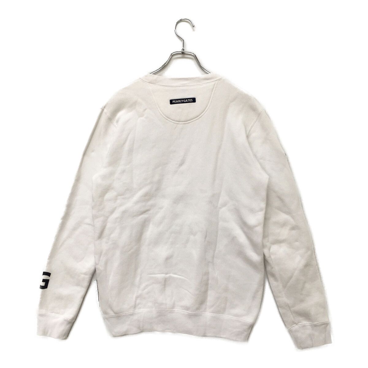 中古 メンズ パーリーゲイツ PEARLY GATES スウェット 5(L) 白