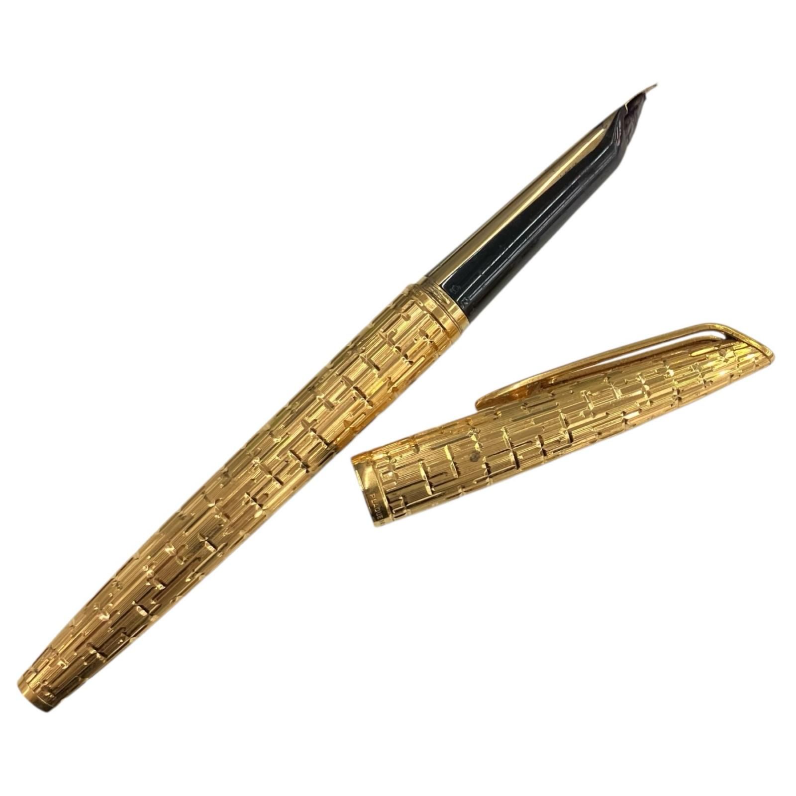 683000 WATERMAN ウォーターマン 万年筆 マーブル ゴールド K18ゴールド 2点