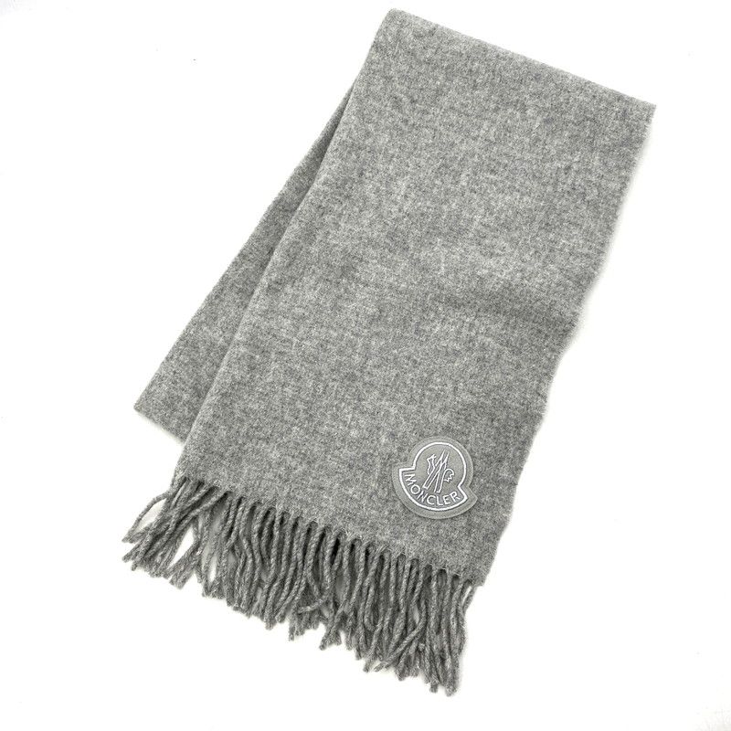 中古品】MONCLER モンクレール WOOL MUFFLER D20910086400