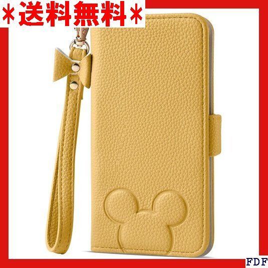 _Z002 Accart 対応 あいふぉん16eケース手帳型 あいふぉん16Eスマホケース アイフォン 16e おしゃれ スマホケース あいふぉん16Eカード収納 女性 財布型 かわいい レディース 女性 ストラップ 携帯カバ バー イエロー 79