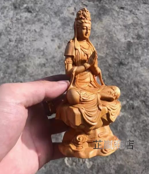 仏像 仏教美術 合十自在観音様 木の雕刻品 木彫り仏像 職人手作り 仏像 仏教美術 合十自在観音様 木の雕刻品 木彫り仏像 職人手作り
