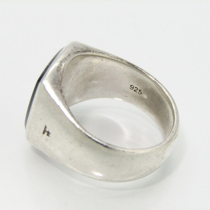 TOM WOOD トムウッド リング Cushion Black Onyx Ring #54