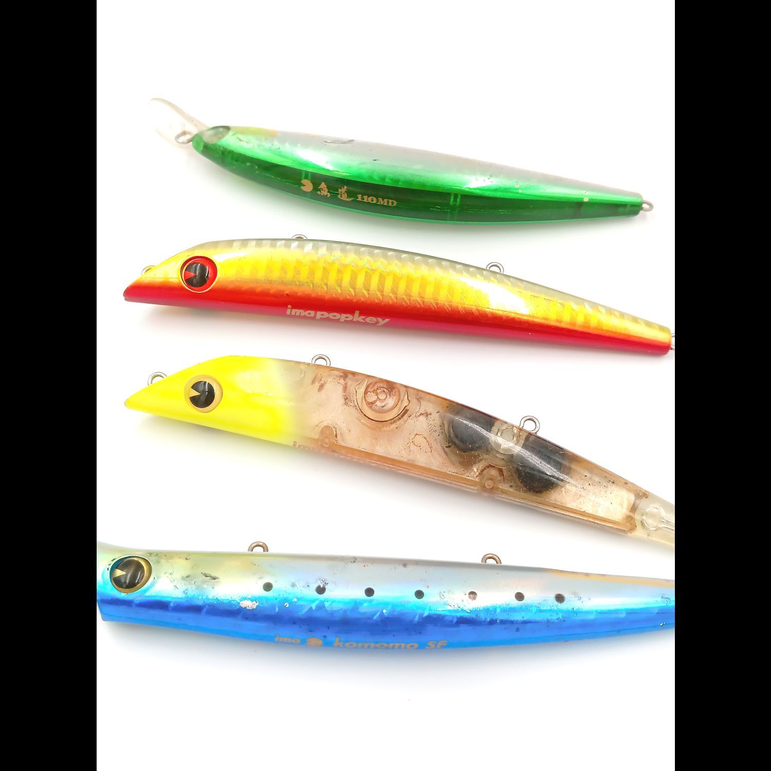 【レア】シーバス用中古ルアー引退　ima １５点セット　☆送料無料☆ レア】シーバス用中古ルアー引退 ima 15点セット ☆送料無料