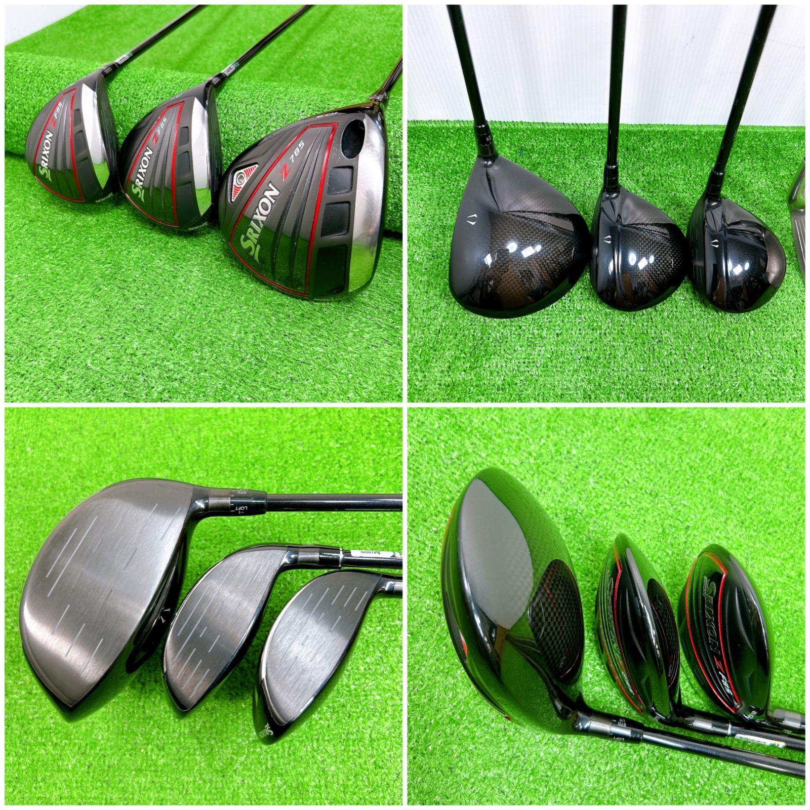 左利き レフティ】ダンロップ スリクソン ゼクシオ メンズクラブセット