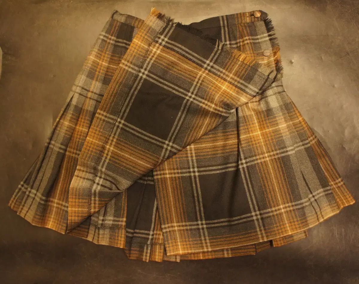チェック柄スカート ヴィンテージスカート