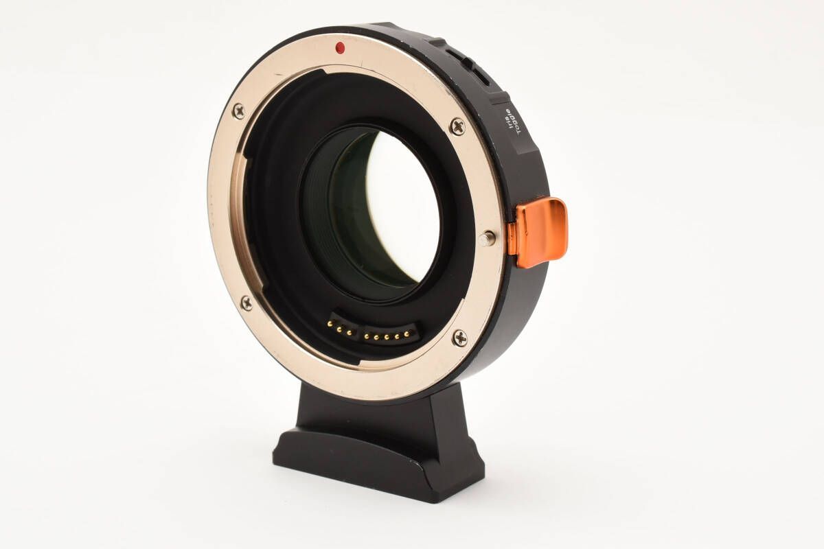 Fotodiox EOS-MFT-Fusion-Redux 電子マウントアダプター(キヤノンEFマウントレンズ → マイクロフォーサーズマウント変換) 絞りレバー搭載 Fusion Redux Ef To Mft Smart Adapter Mft Fotodiox Pro Fusion