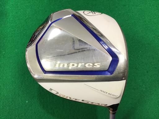 ヤマハ inpres DRIVESTAR 13° レディース ドライバー DR VANQUISH for inpres LM423d フレックスL レディース 女性用 右利き 右用 Cランク ゴルフクラブ