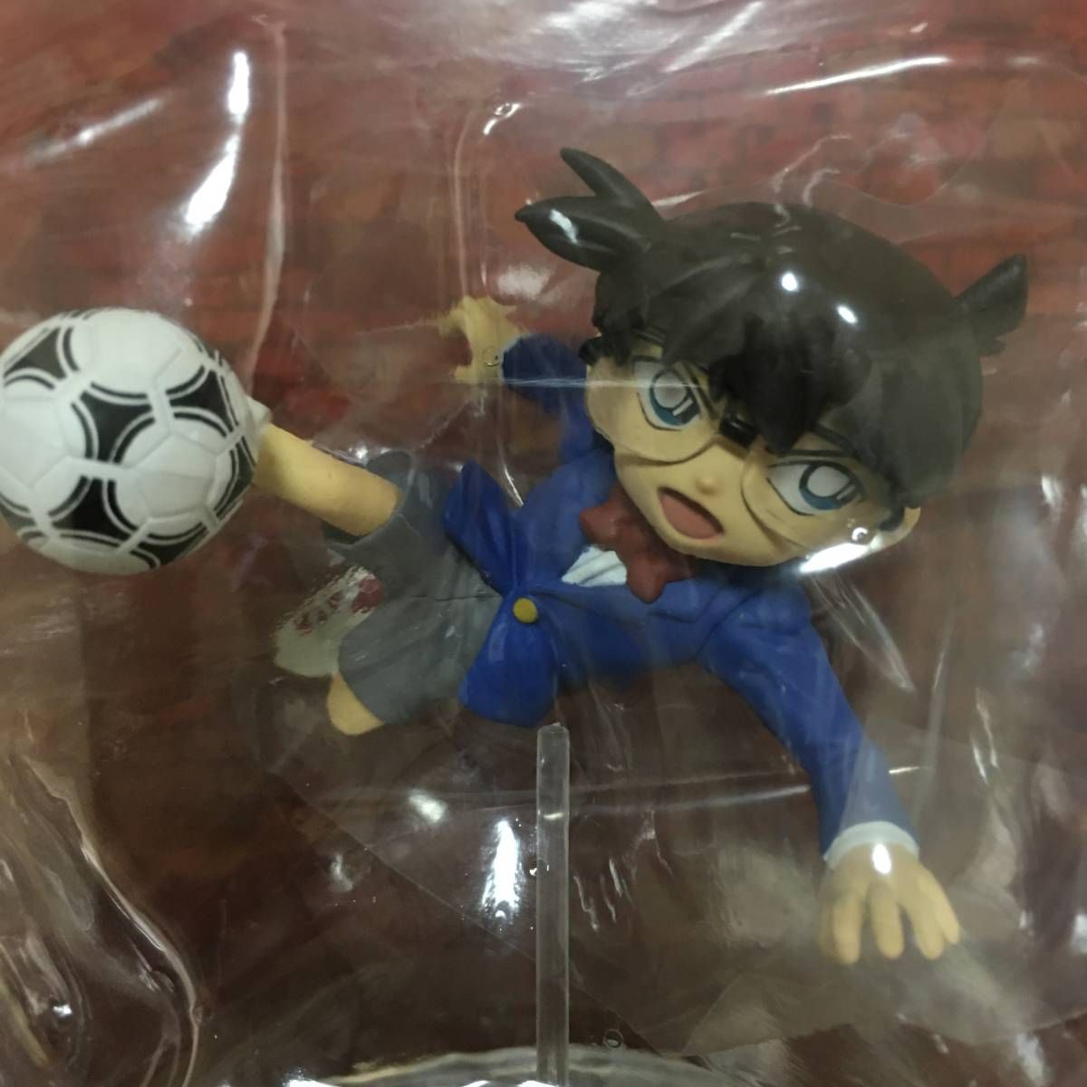 江戸川コナン サッカー フィギュア 名探偵コナン 人形 ドール 置物