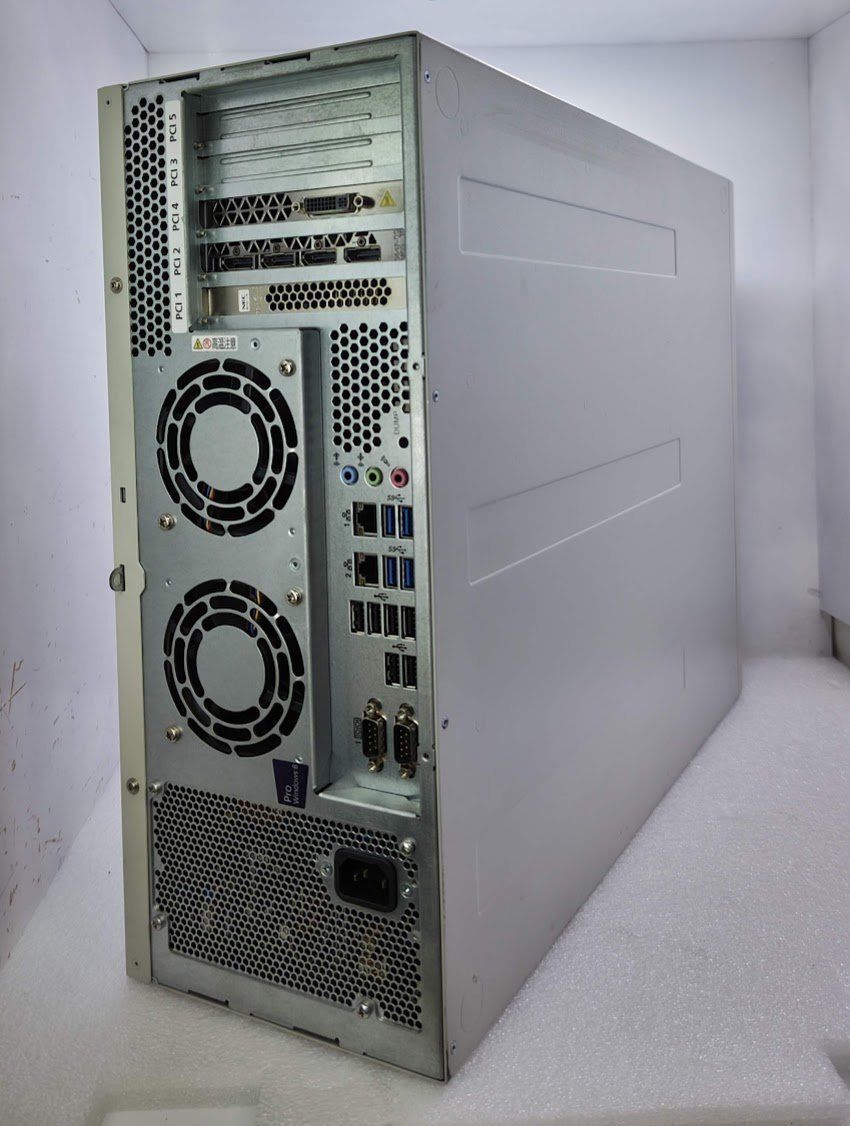 計24コア タワー型WS NEC Express5800|56Xg 12コア Xeon E5-2680 v3 2.5GHz*2|128GB|SSD 400GB 2TB|Quadro M5000|DVD|Windows10 Pro