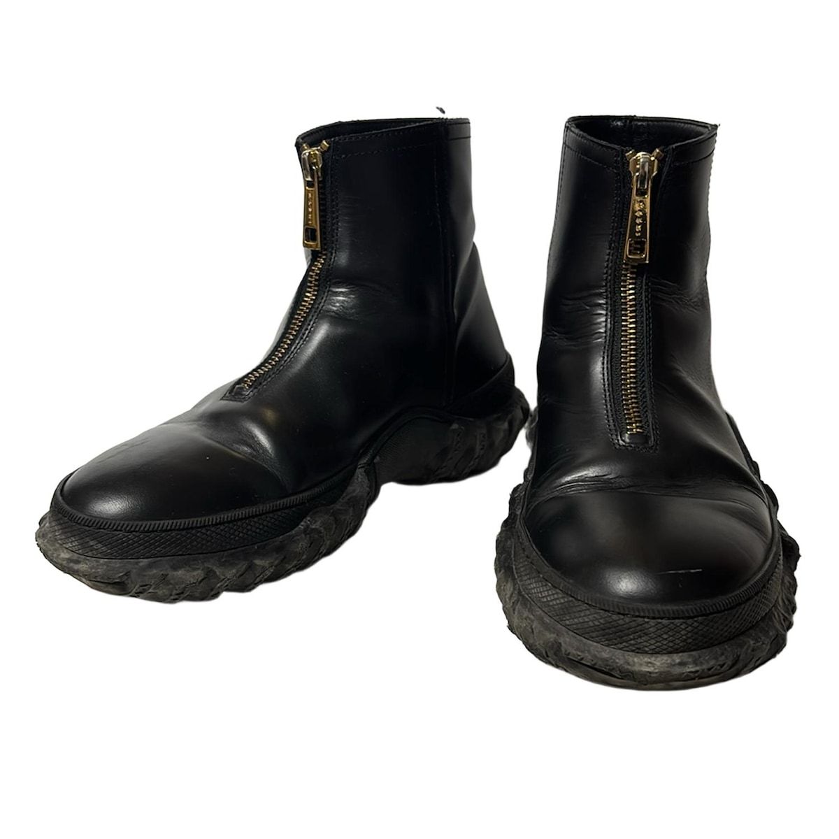 MARNI マルニ ショートブーツ 37 レディース - 黒 レザー