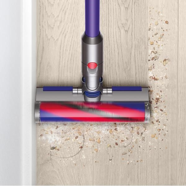 サイクロン式スティッククリーナー 充電式 パワーブラシタイプ パープル アイアン パープル 掃除機 dyson Digital Slim Fluffy ダイソン SV18FFH