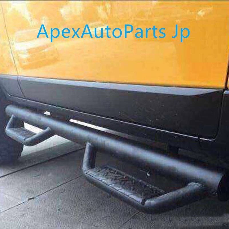 トヨタ FJクルーザー用 簡易パイプステップ サイドステップ 昇降補助ステップ 大径パイプサイドガード 改造キットZYL878