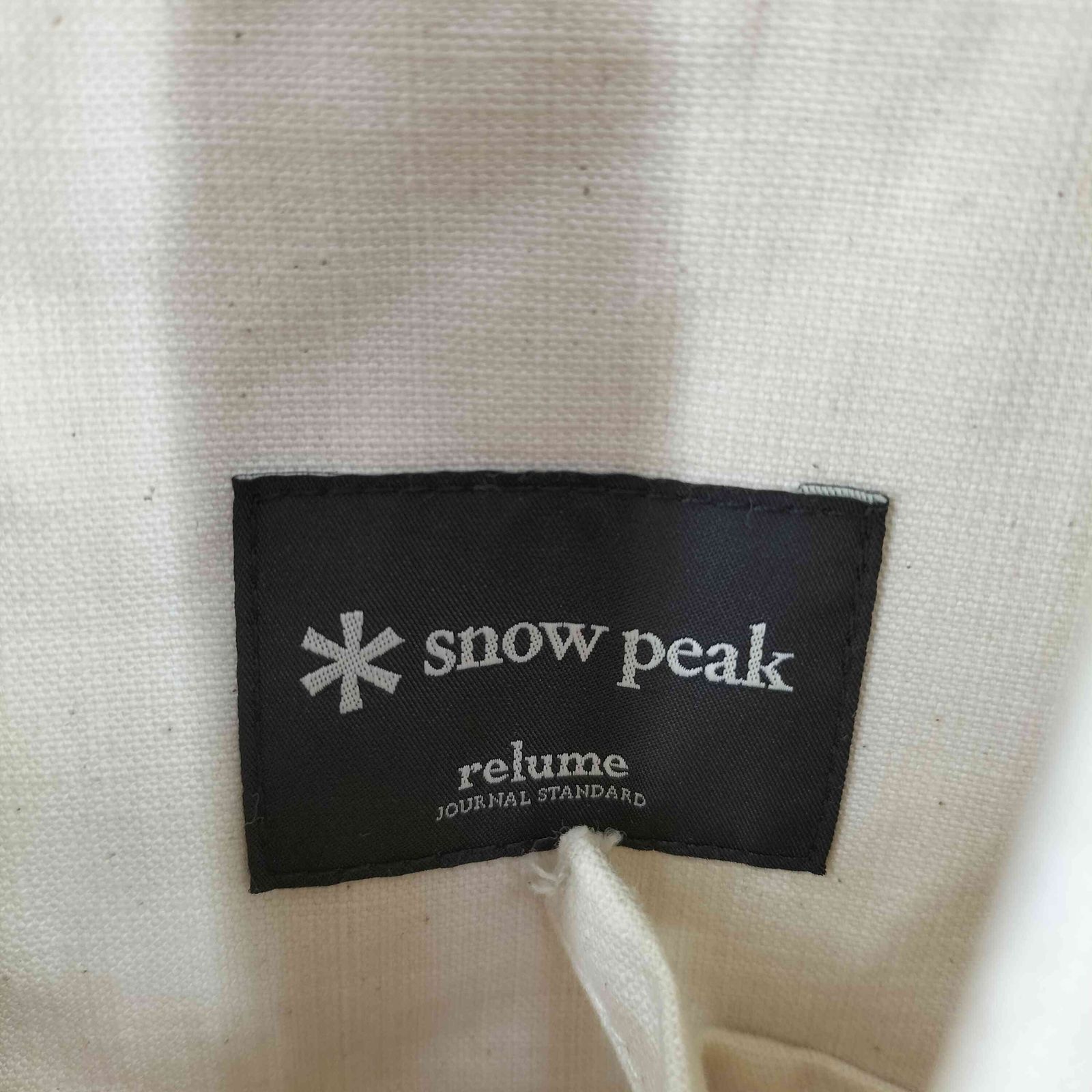 スノーピーク Snow Peak 別注 CANVAS HOME CAMP ベスト メンズ 表記無