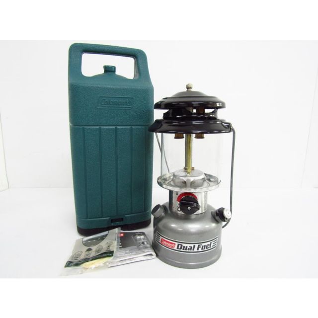 【美品】Coleman Dual Fuel ランタン【出品にあたりマントル新品】 コールマン ランタン Dual Fuel - ライト・ランタン人気