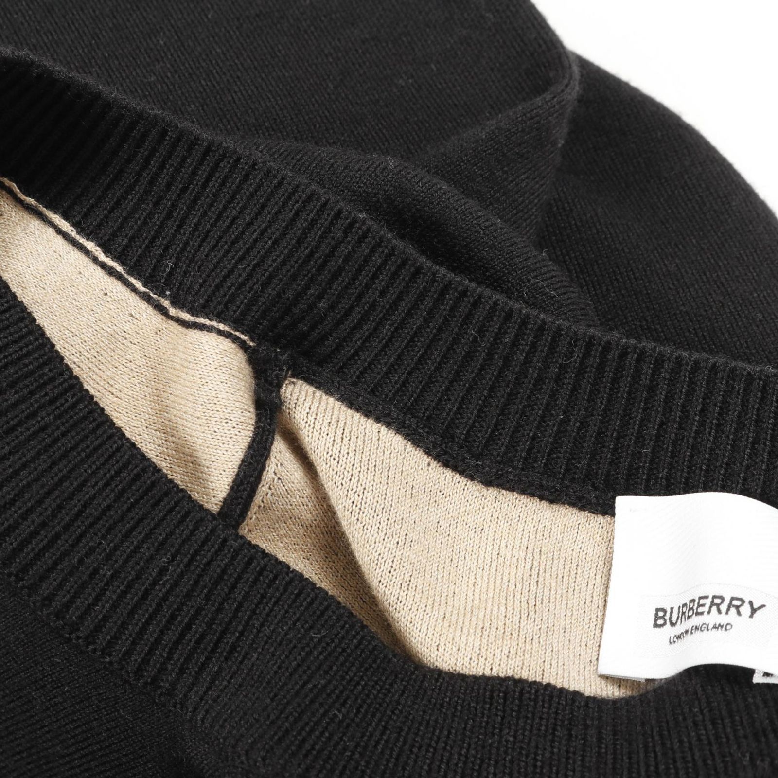 バーバリー BURBERRY ニット ホースフェリー 8052414 ブラック  