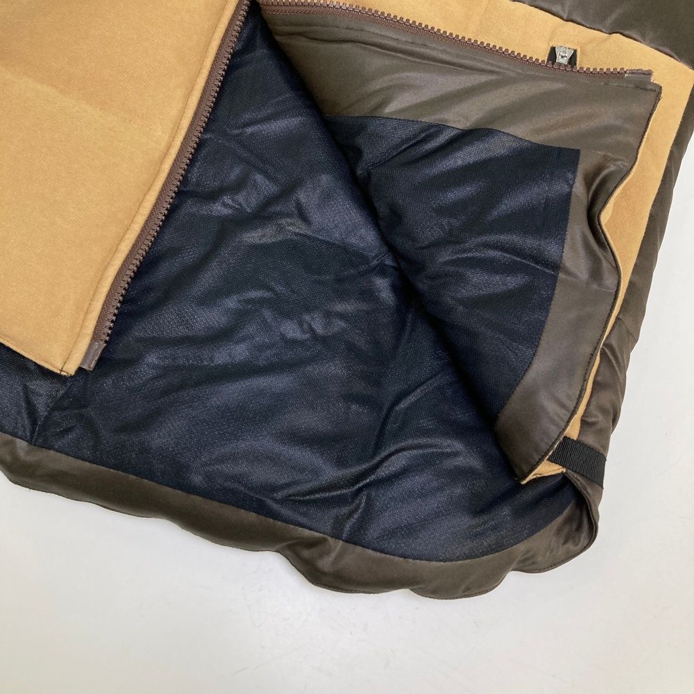 ダウンベスト ブラウン系