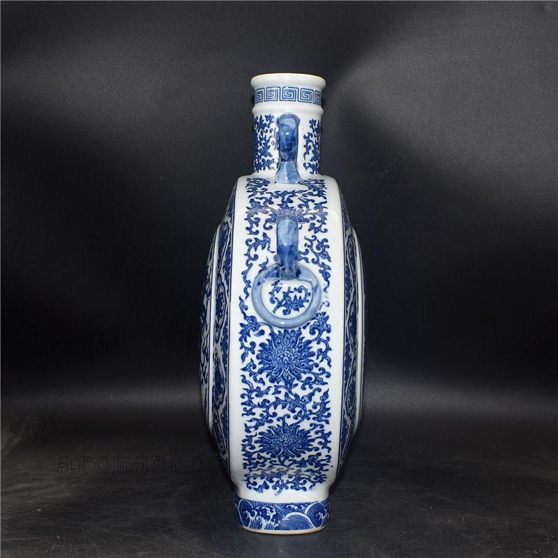 大清乾隆龍鳳瓷花瓶 装飾品 現代工芸品 美術品 置物