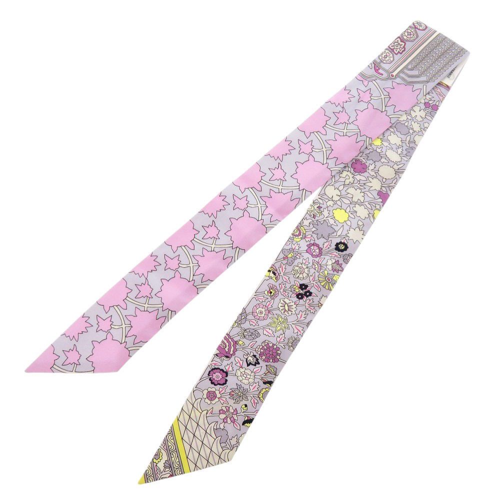 ★未使用品★ ツイリー ペルシャ絨毯　ピンク　エルメス エルメスツイリー ペルシャ絨毯 旧タグ ピンク/グリーン系