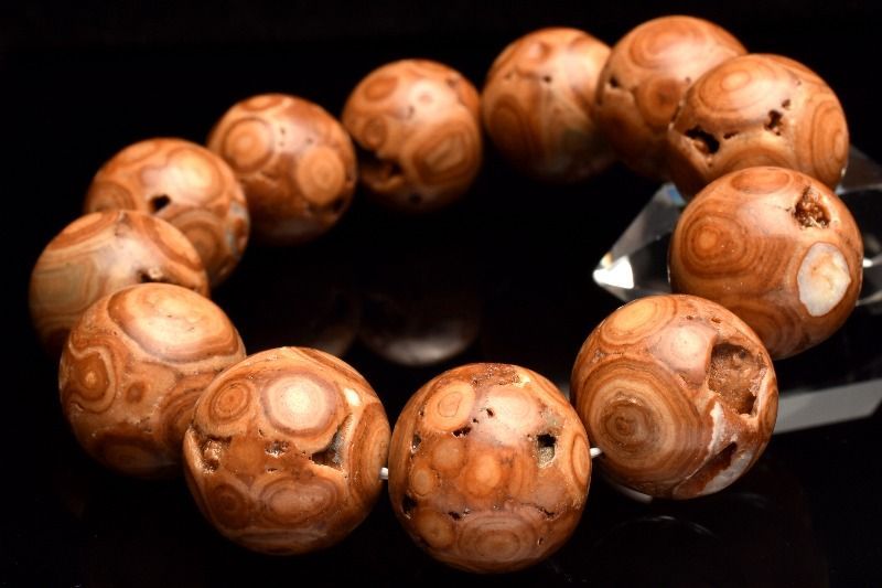 １点物 身につける御神体 仏眼 龍宮舎利石 21mm ブレスレット パワーストーン 天然石 _MA8461 NEXPOTALLINN_EU