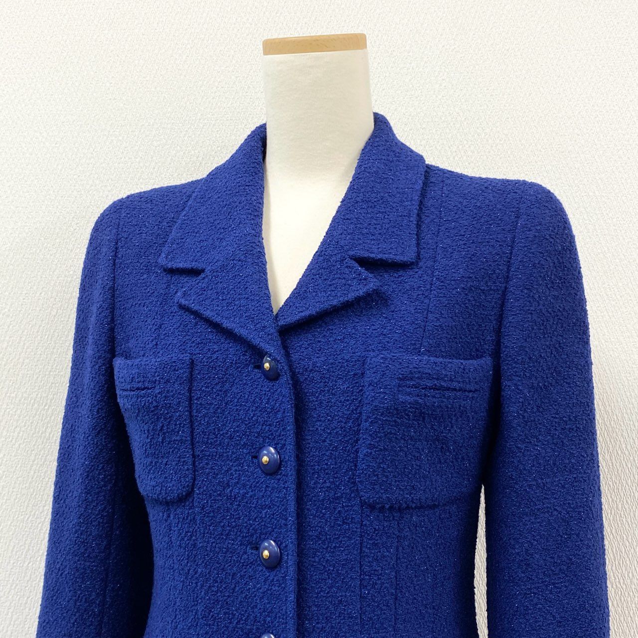 ココボタン ラメツイード