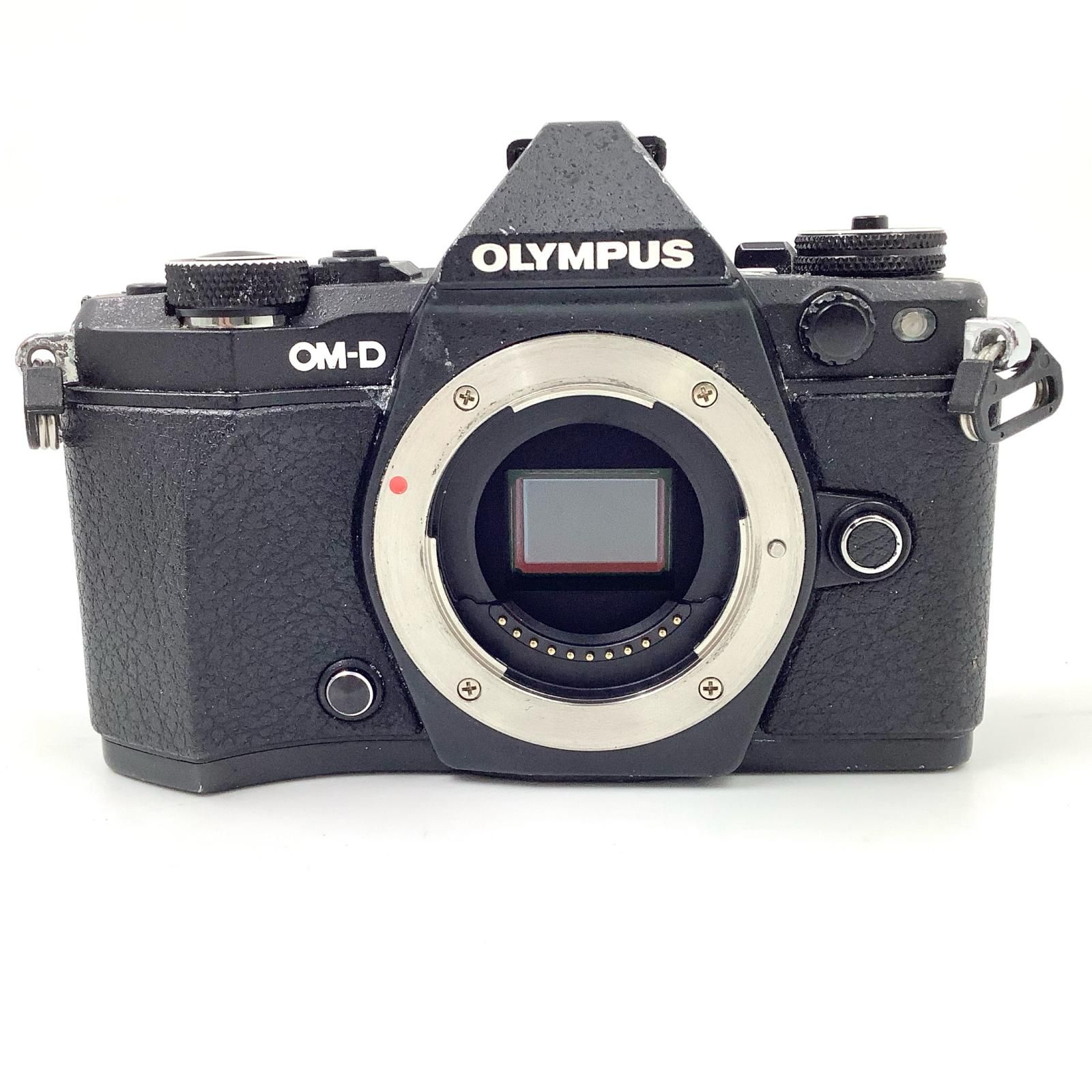 OLYMPUS デジタル一眼 OM-D E-M5 Mark II ボディ ブラック 難有 最速発送