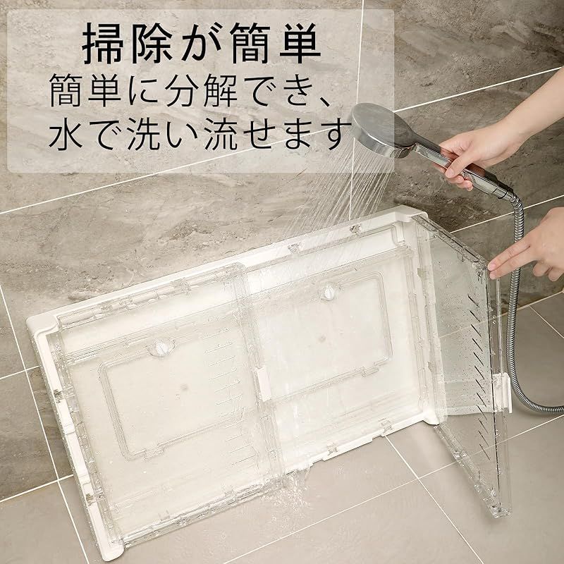 折りたたみ式アクリル透明ハムスターケージ 小動物用の快適で広々とした居住空間