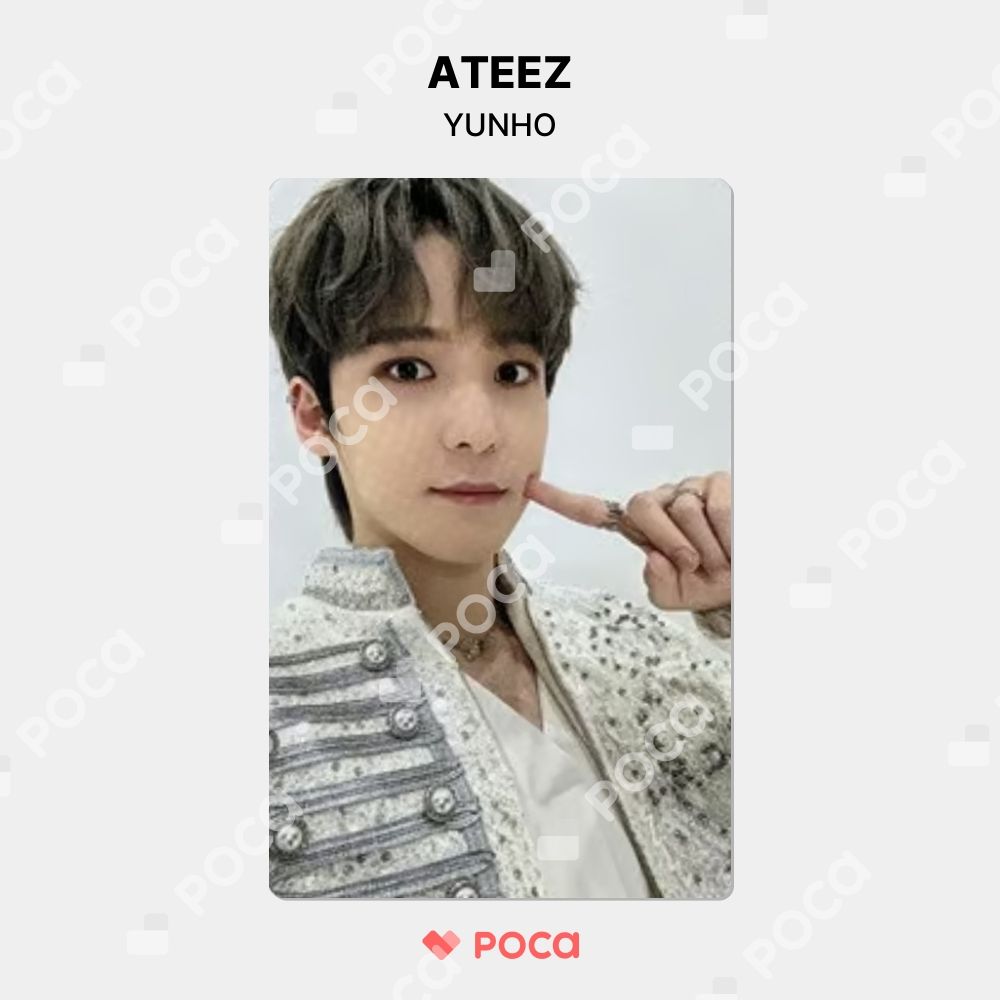 ATEEZ ネームタグ ユノ トレカ ATEEZ ユノ トレカ ATEEZ X ANITEEZ ADVENTURE POP-UP STORE IN