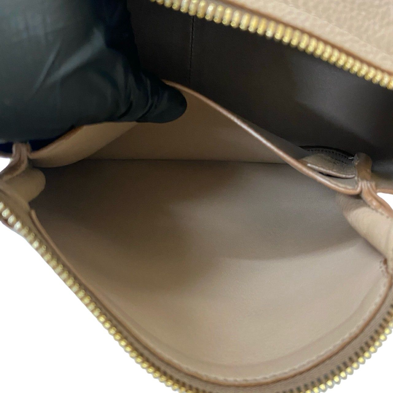 極 美品 PRADA プラダ フルー ヴィッテロダイノ ロゴ 金具 ソフト