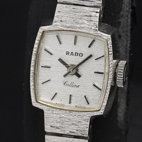 【稼動品】RADO Colline レディース腕時計　手巻き　シルバーカラー ラドー RADO colline レディース 手巻き | アンティー