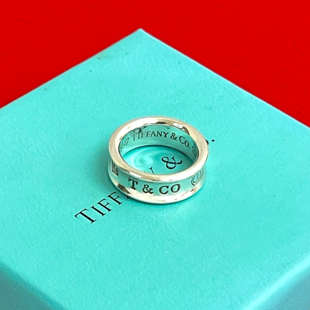 品 TIFFANY-Co. ティファニー 1837 ナロー リング シルバー925 指輪 9号 レディース アクセサリー 小物 シルバー 70999