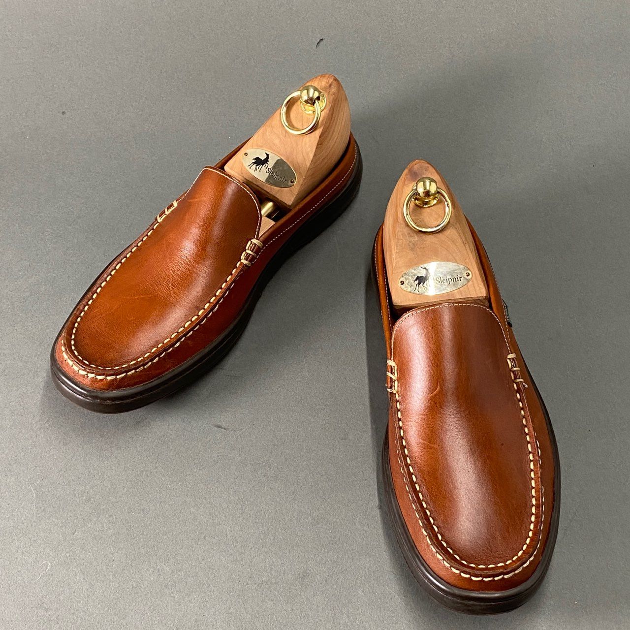 1L10 Paraboot パラブーツ BAHAMAS バハマ サンダル 6 1/2(25～25.5cm相当) ブラウン レザー スリッポン スニーカー シューズ 1L10 Paraboot パラブーツ BAHAMAS バハマ サンダル 6 1/2(25～25.5cm