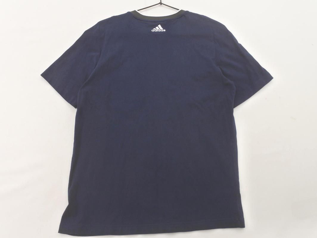 adidas アディダス ポケット Tシャツ 紺 □◇ メンズ - メルカリ