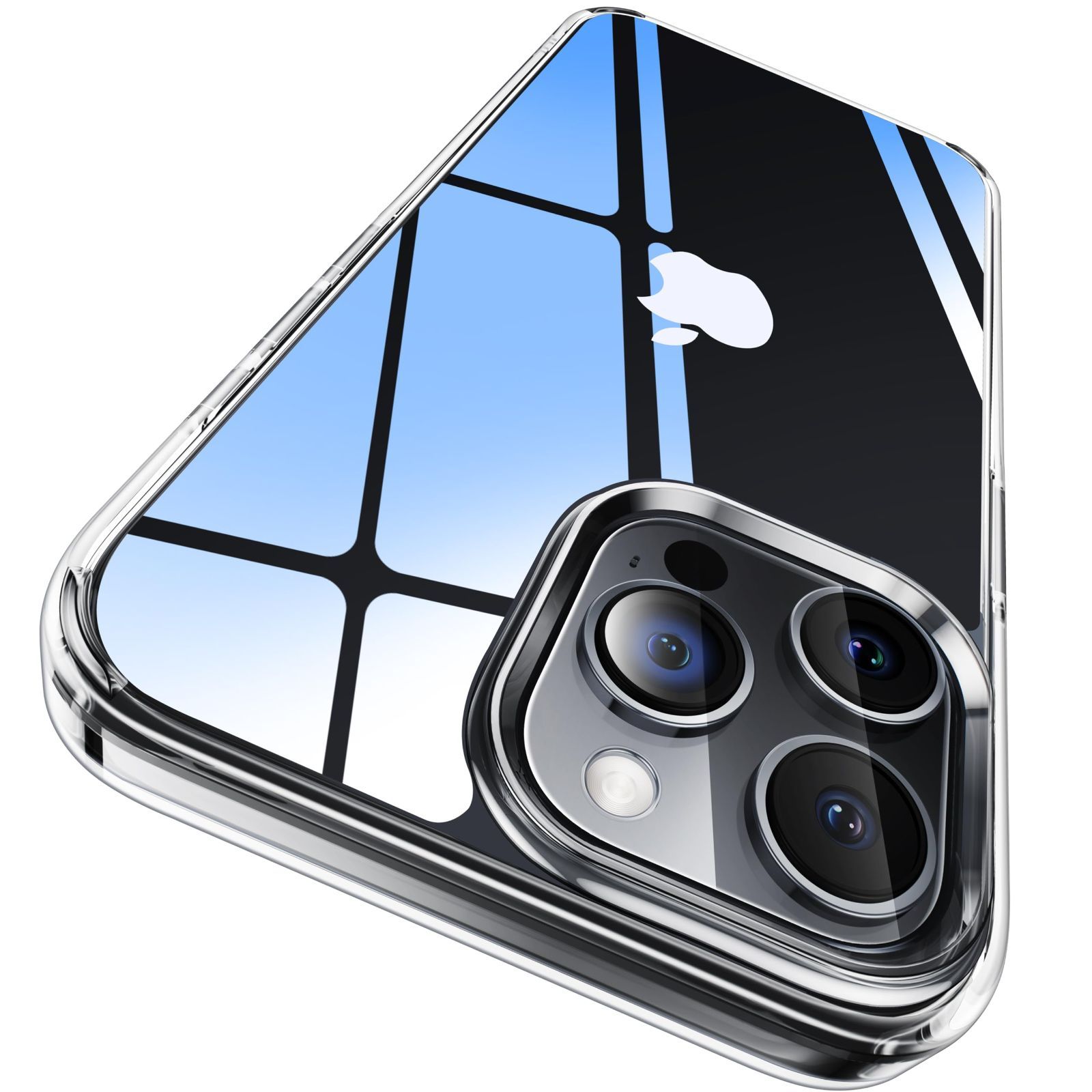 【特価】Pro 15 用 ケース クリア 耐衝撃 米軍MIL規格 iPhone ストラップホール付き ワイヤレス充電対応 いPhone15Pro用ケース 6.1インチ 【極々透明感・2025年革新耐黄変技術】CASEKOO アイフォン15Pro 