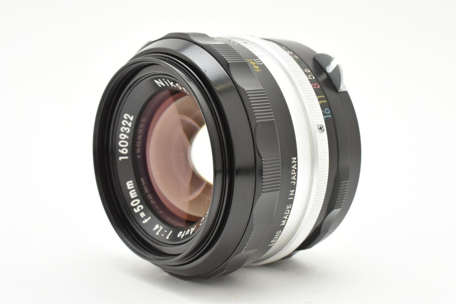 Nikon／ニコン Auto Nikkor-S·C 50mm F1.4 C 非Ai 単焦点レンズ 大