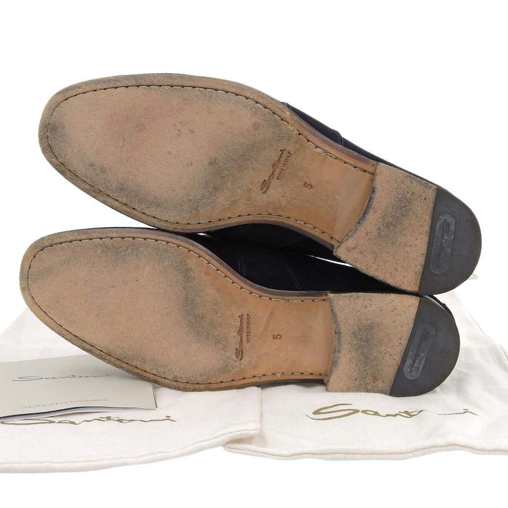 SALE｜SANTONI サントーニ ⁄ アンティークドレザーペニーローファー