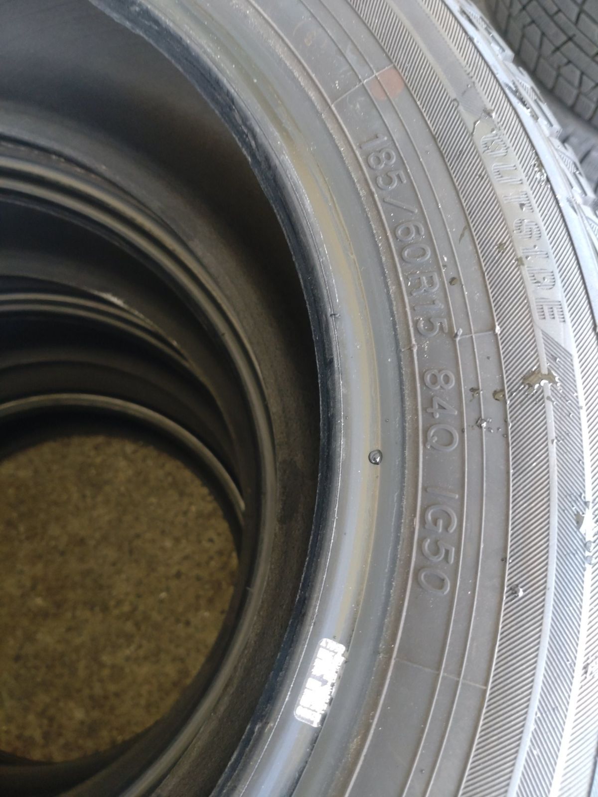 YOKOHAMA ヨコハマ iCE GUARD iG50 PLUS 185 60R15 冬タイヤ コンパクト用 タイヤ 4本セット FFCRYSTALESIA_COM