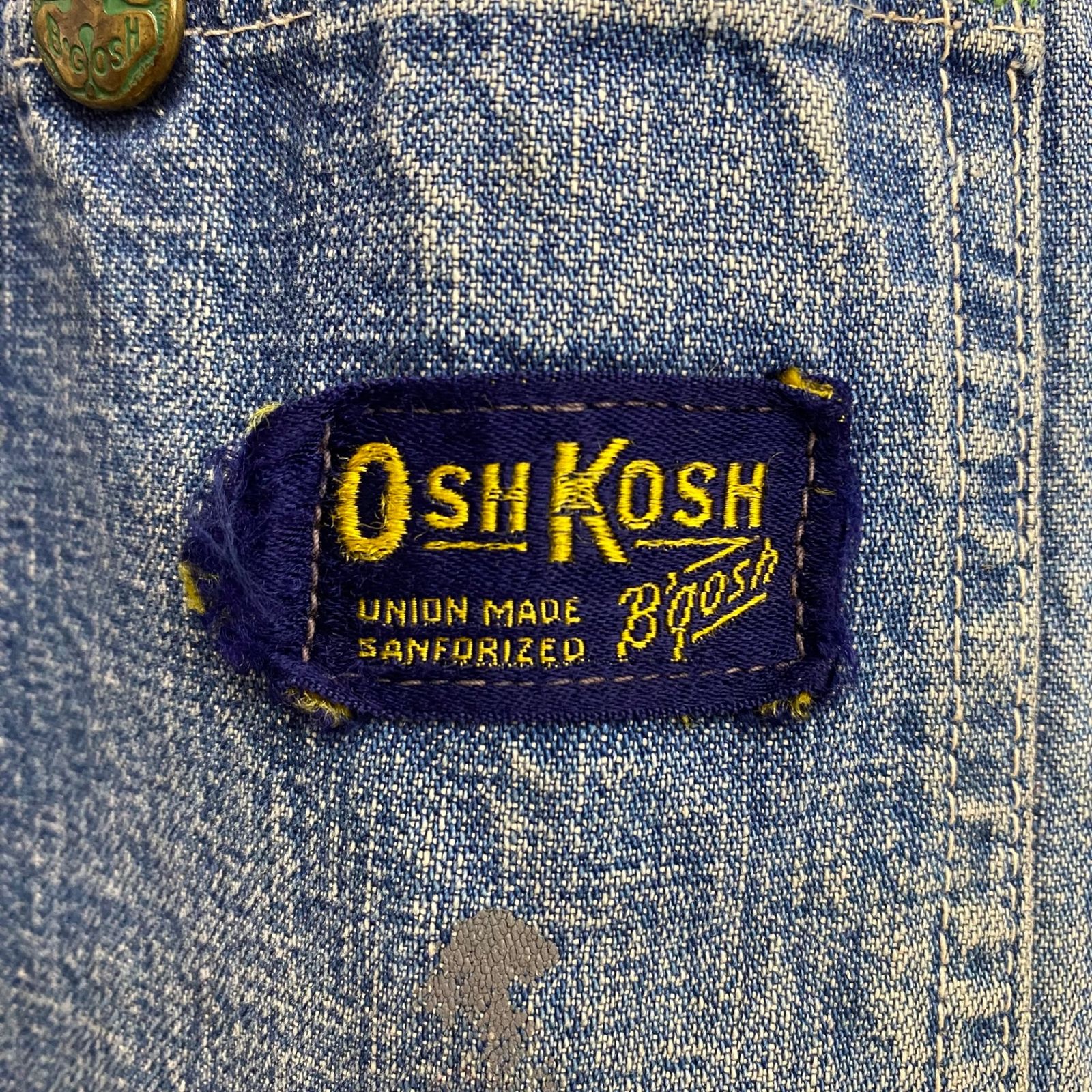 オシュコシュビゴッシュ OSHKOSH B'GOSH ~50's デニムカバーオール 襟