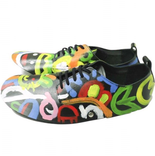 COMME des GARCONS コムデギャルソン 日本製 14SS 落書きプリント