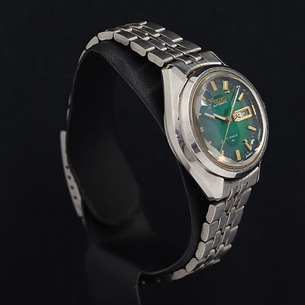 seiko 2206-7060 自動巻き レディース 稼働品 セイコー ジョイフル レディース 2206-0760 グリーン文字盤 自動
