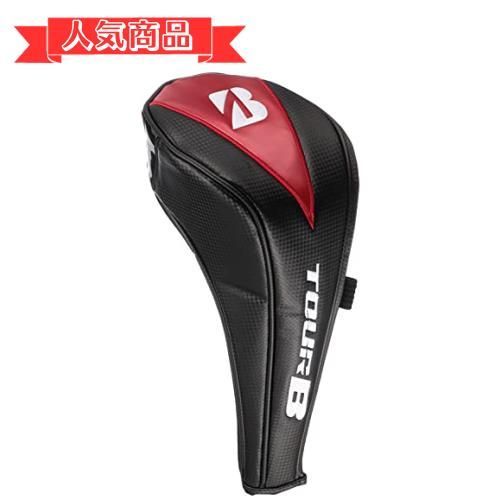Happy-shopsブラック_UT用 BRIDGESTONE(ブリヂストン) ヘッドカバー TOUR B マグネット式ヘッドカバー UT用 HCG820BKUT ブラック 対応ヘッドサイズ:120cm3