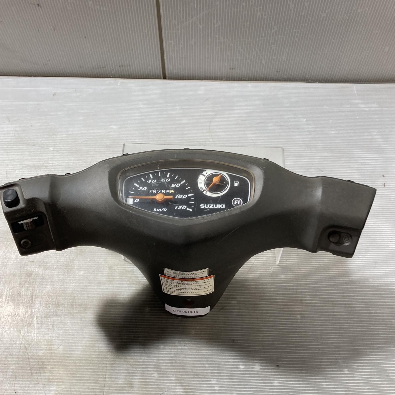 SUZUKI アドレスV125 CF46A メーター メーターカバー ADDRESS スズキ 