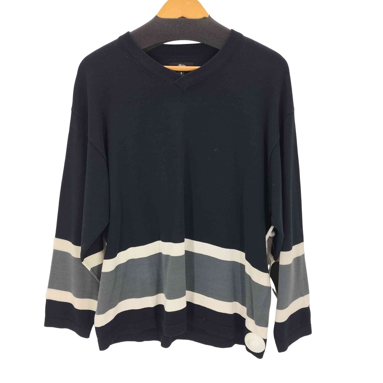 国内発送 送料関税込 日本完売 STUSSY HOCKEY SWEATER セーター ☆送料・関税込☆STUSSY☆HOCKEY SWEATER☆ニット☆