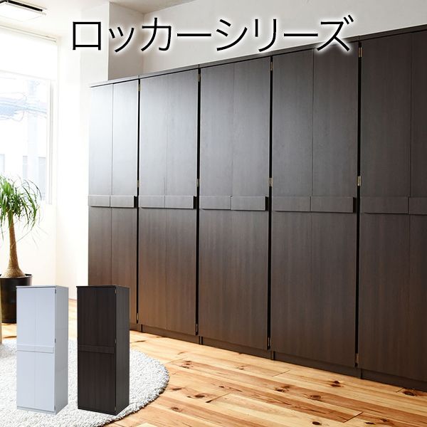 ロッカー 幅60cm ワードローブ 収納庫 たんす ハンガーバー 引き出し収納 クローゼット