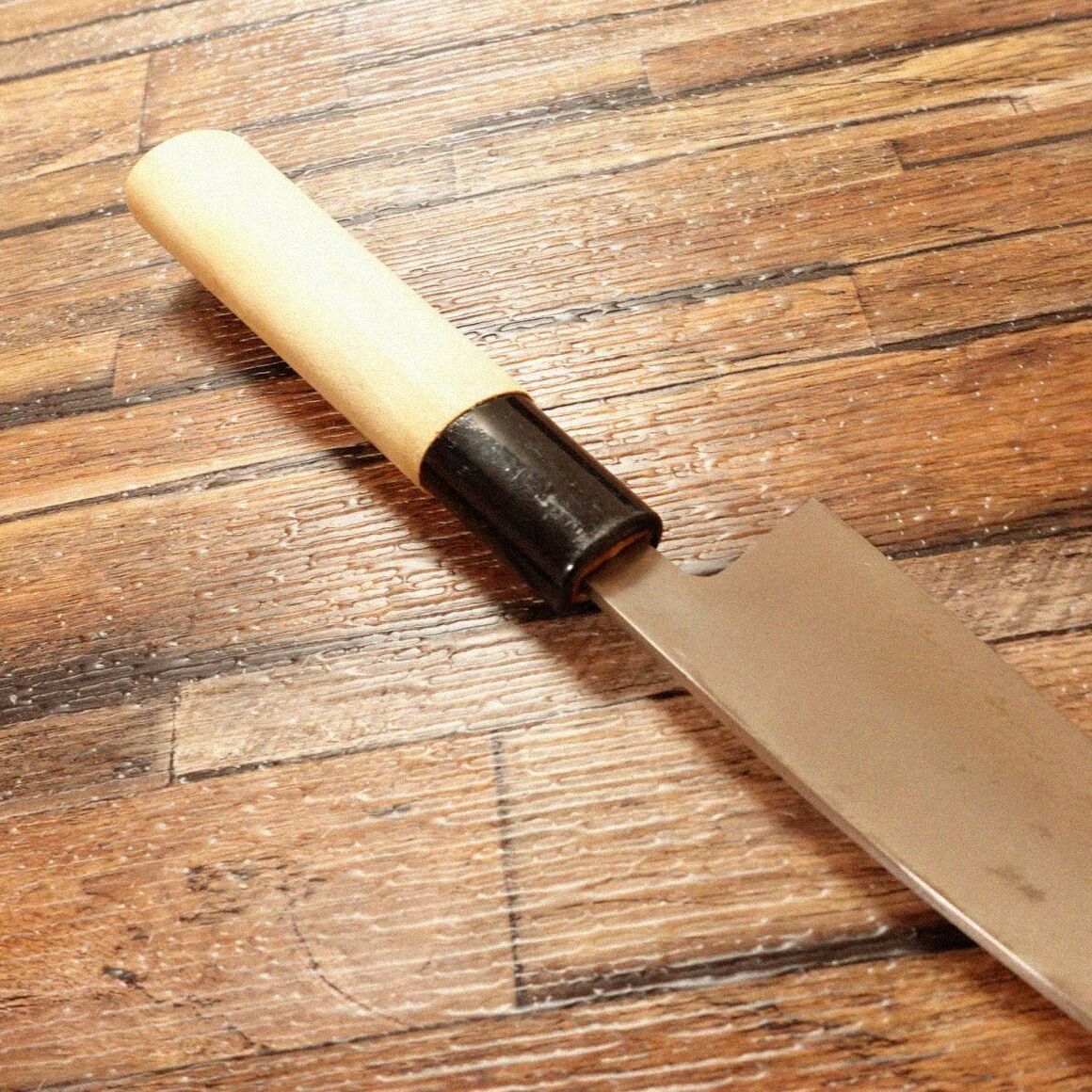 堺直助 アジ切り包丁 研ぎ済 小出刃包丁 あじ切り 鯵切り ハガネ 堺直助 アジ切り包丁 研ぎ済 小出刃包丁 あじ切り 鯵切り ハガネ