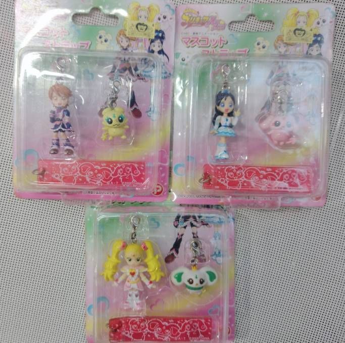 ふたりはプリキュアMax Heart マスコットストラップ 三種セット