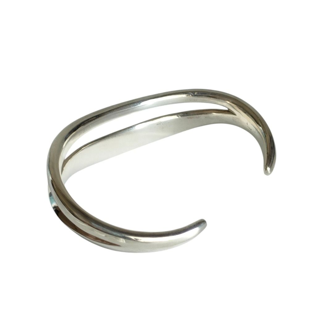 【美品】スタージュエリー SV925 バングル シルバー シンプル PLATE BANGLE(2SU1007)SV925 バングル｜スタージュエリー公式