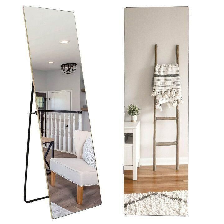 スタンドミラー 壁掛け 全身 鏡 姿見鏡 150cmx40cm 白 R1522 スタンドミラー 壁掛け 全身 鏡 姿見鏡 150cmx40cm 白 1522