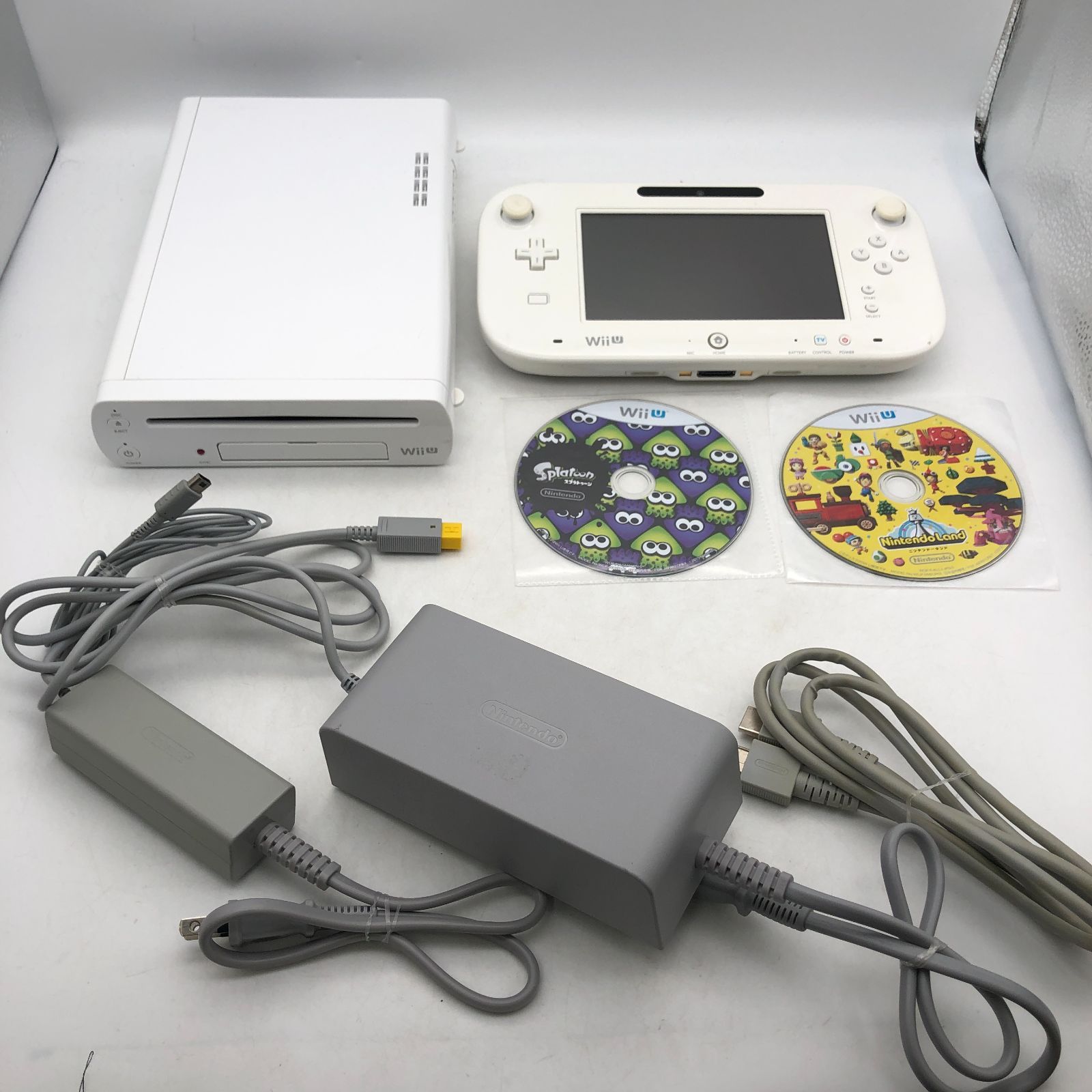 動作確認済】WiiU 本体 32GB ゲームパッド すぐ遊べるセット 
