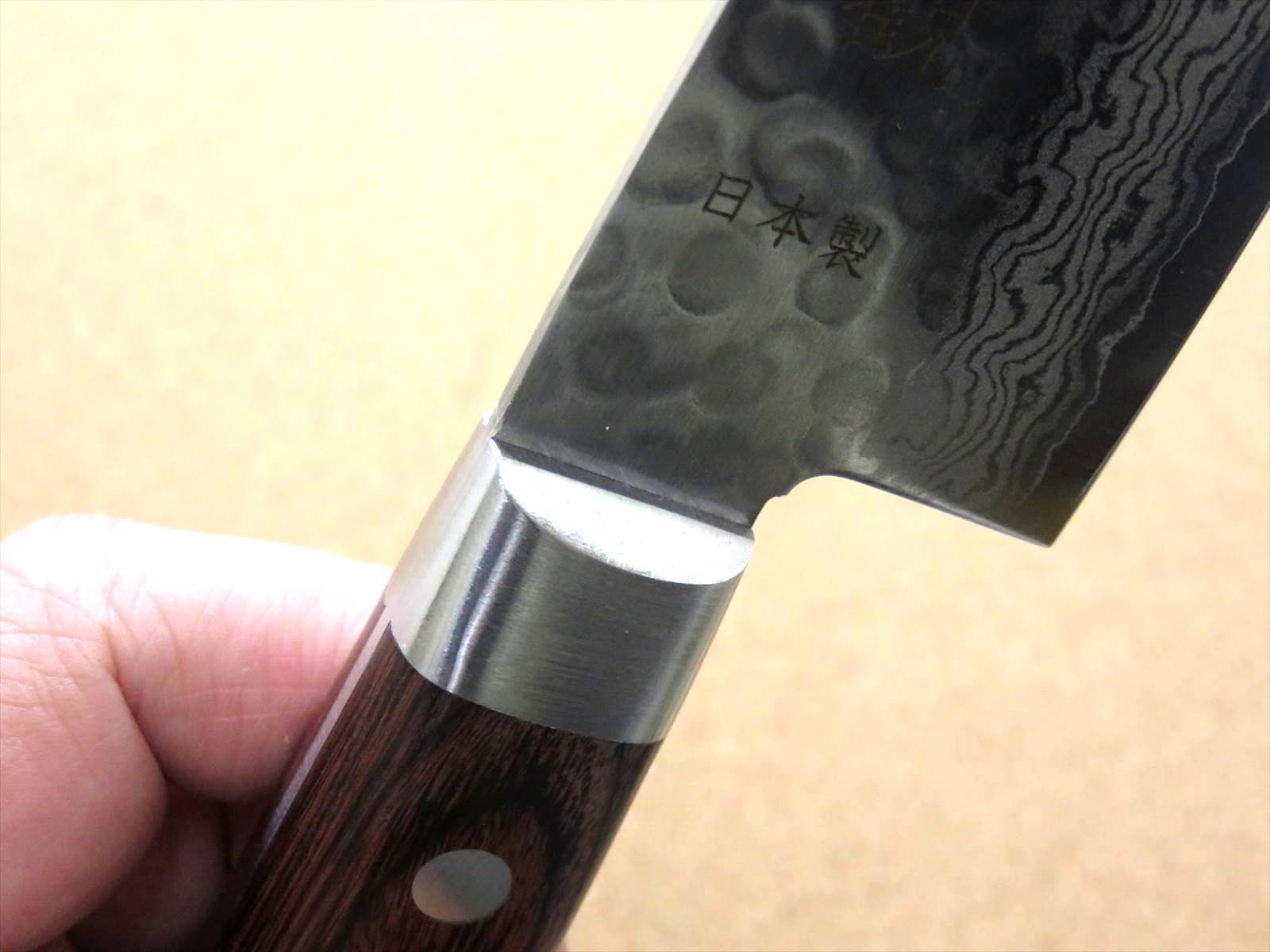 キッチン・食器 関の刃物 牛刀 18cm (180mm) 富士觀 ダマスカス 17層