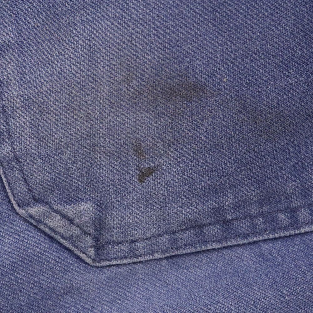 VINTAGE (ヴィンテージ) 60s フレンチコットンワークパンツ ブルー 60s